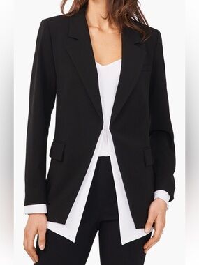 Black and White Women’s Blazer - Modern Tailored Jacket